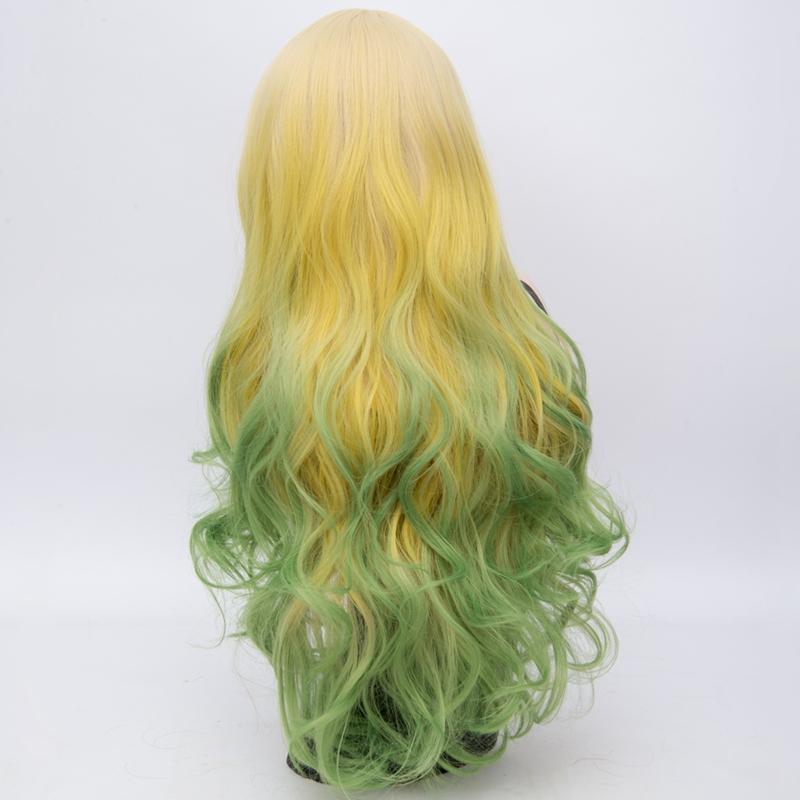 Lolita Wig - Parrot Yellow & Green-Lolita Wig-UNIQSO UK