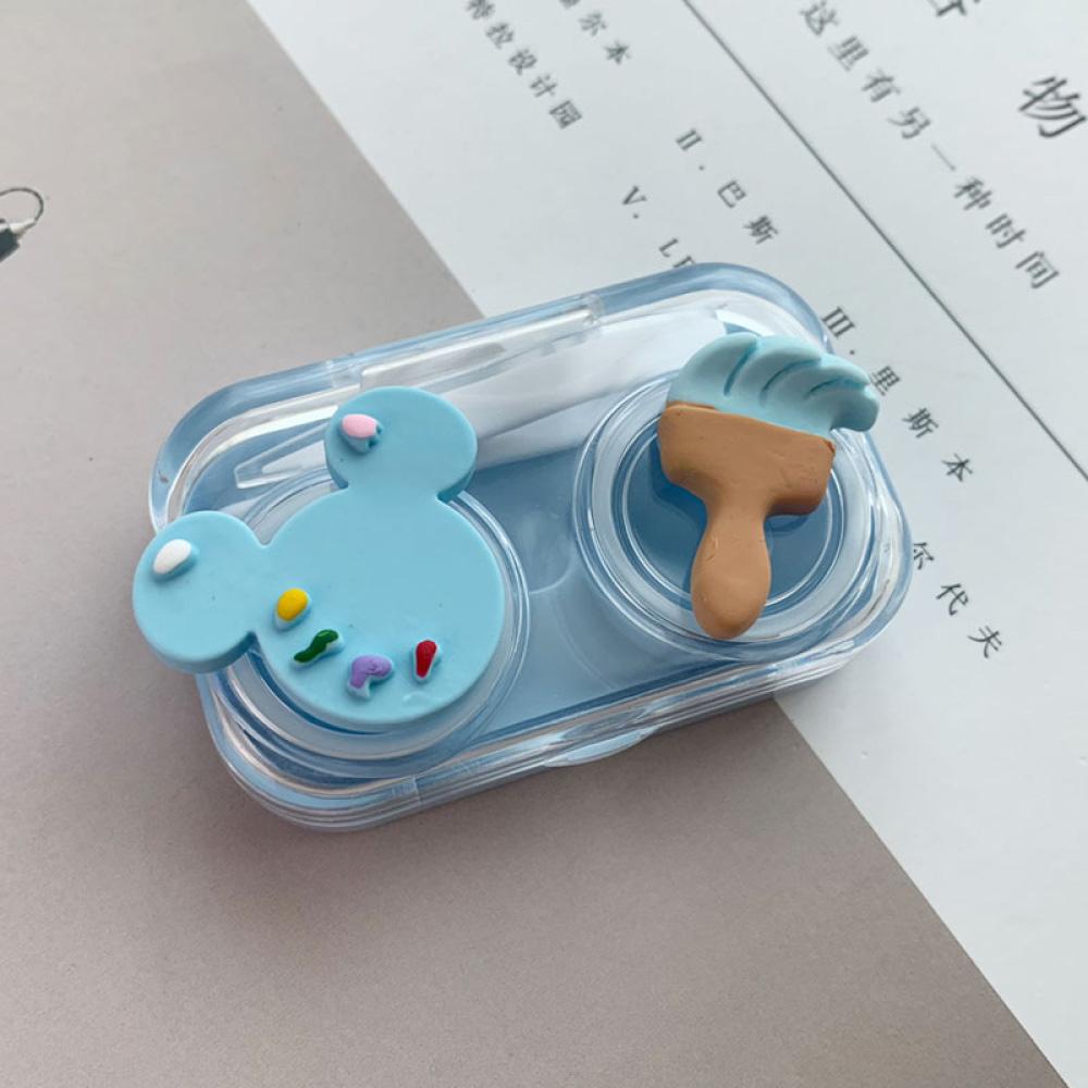 Mouse & Brush Leak Proof Lens Case-Lens Case-UNIQSO UK