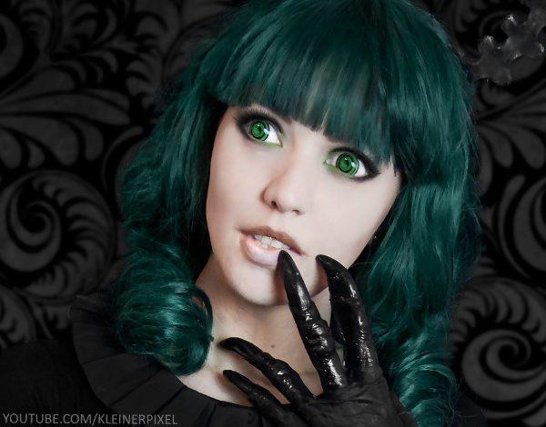 Phantasee Mini Sclera Lens Green Goblin (2 lenses/pack)-Mini Sclera Contacts-UNIQSO UK