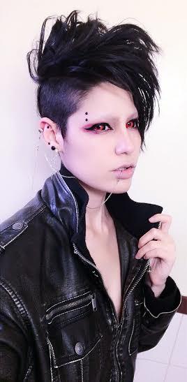 Phantasee Red Black Sclera Contacts Tokyo Ghoul - Red Ghoul/Gremlin (2 lenses/pack)-Sclera Contacts-UNIQSO UK