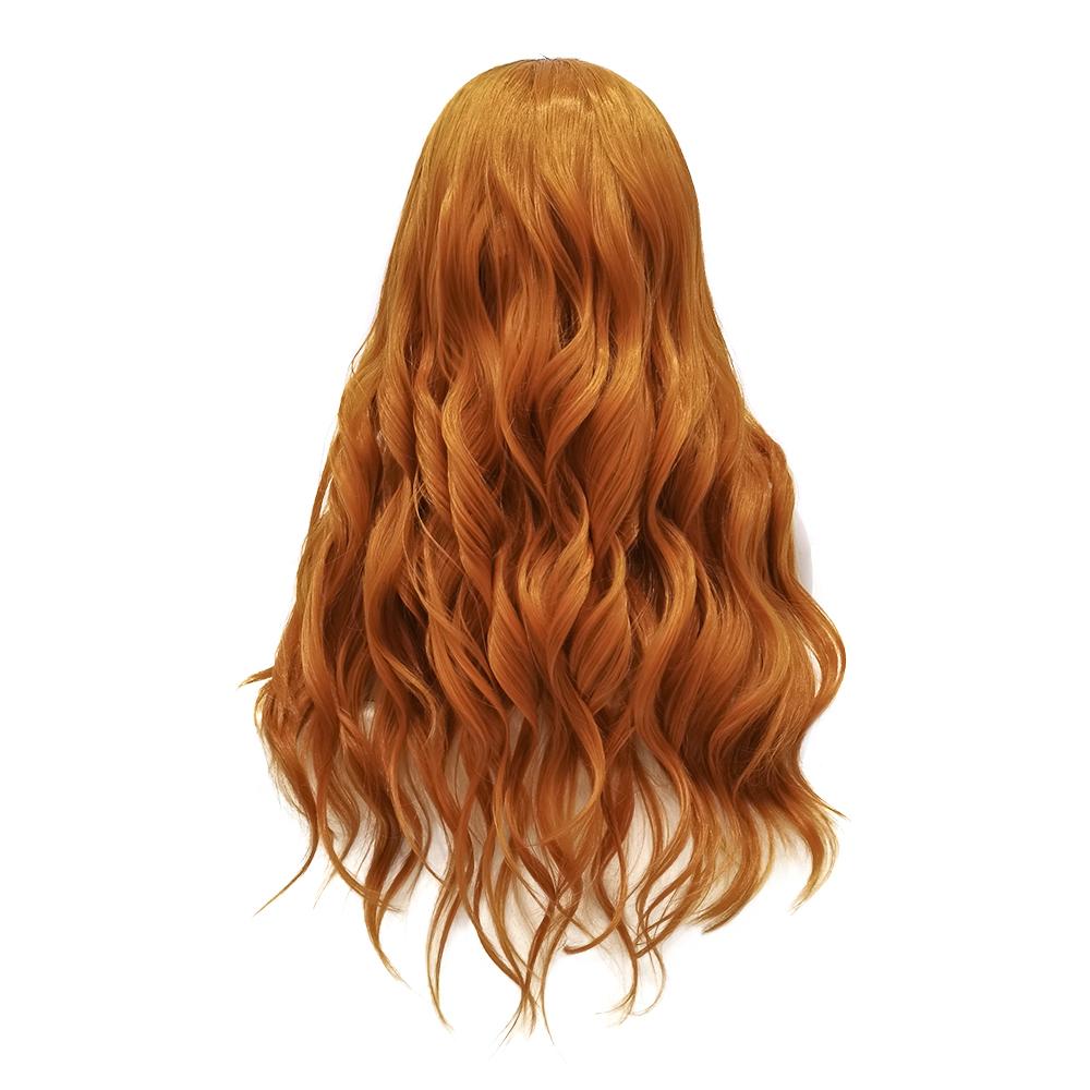 Premium Wig - Auburn Long Big Wave Lace Front Wig-Lace Front Wig-UNIQSO UK