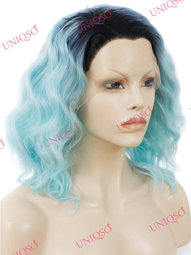 Premium Wig - Short Hippy Lace Front Curly Wig-Lace Front Wig-UNIQSO UK