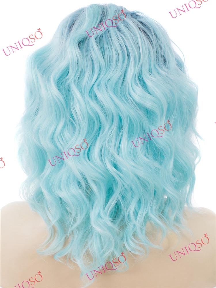 Premium Wig - Short Hippy Lace Front Curly Wig-Lace Front Wig-UNIQSO UK