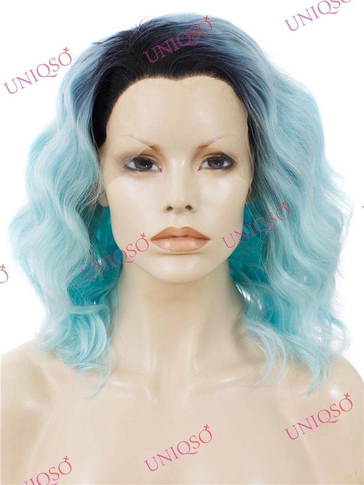 Premium Wig - Short Hippy Lace Front Curly Wig-Lace Front Wig-UNIQSO UK