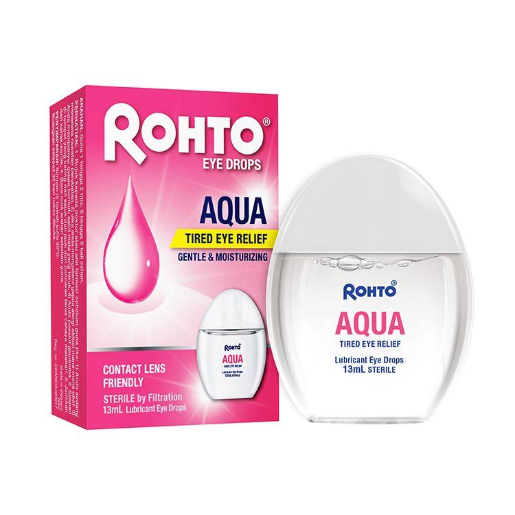 Rohto Eye Drops Aqua - Tired Eye Relief-Eye drops-UNIQSO UK
