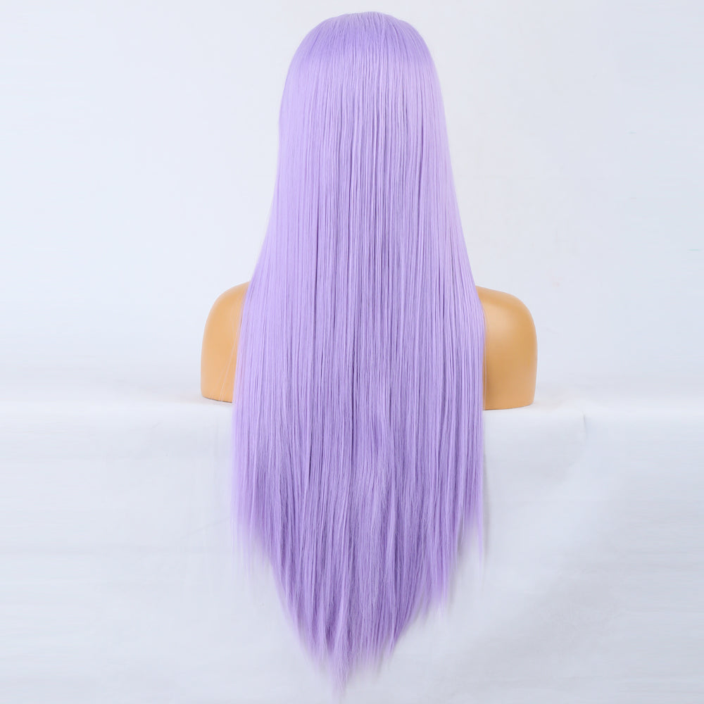 Sassy Shades Light Purple Front Lace Long Straight Wig-Lace Front Wig-UNIQSO UK