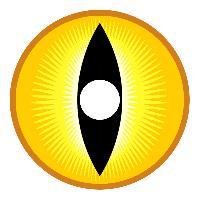 Sweety Sclera Contacts Sauron Yellow (1 lens/pack)-Sclera Contacts-UNIQSO