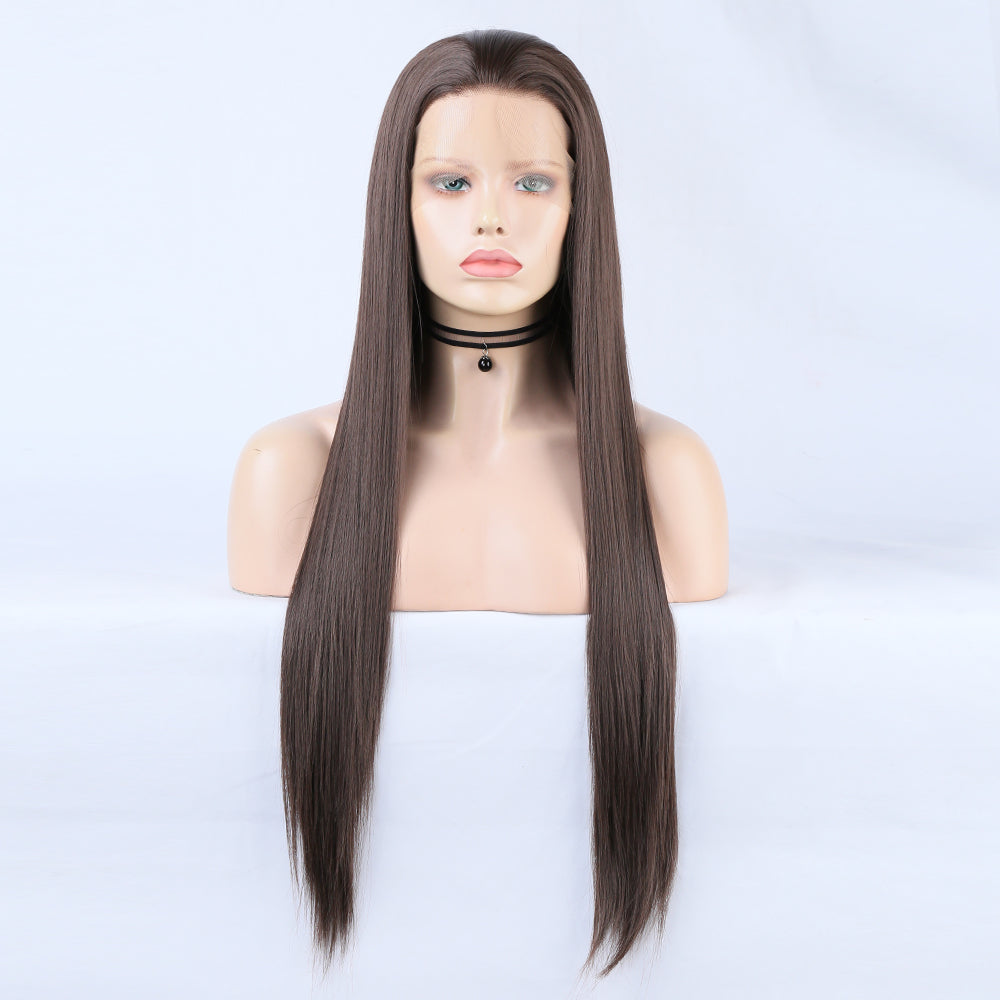 Smooth Petals Long Hair Front Lace Wig-Lace Front Wig-UNIQSO UK