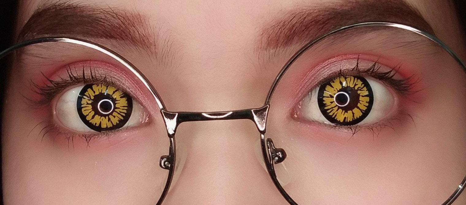 Sweety Crazy BT Yellow (1 lens/pack)-Crazy Contacts-UNIQSO UK