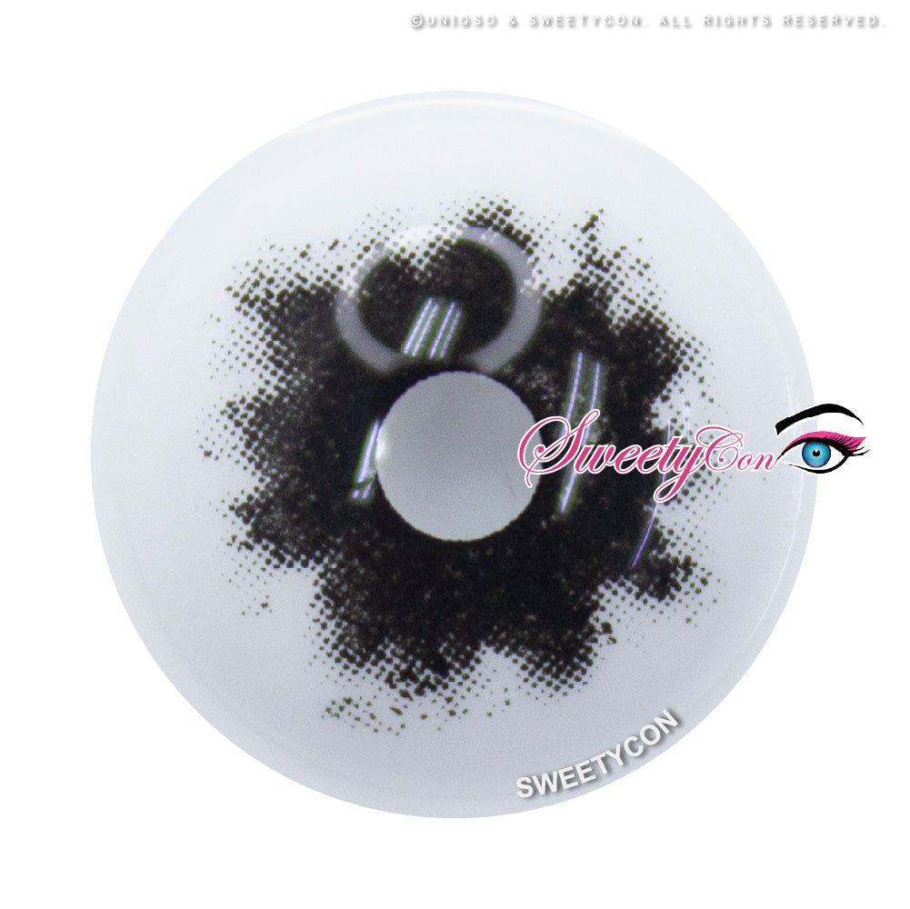 Sweety Crazy Black Zombie (1 lens/pack)-Crazy Contacts-UNIQSO UK