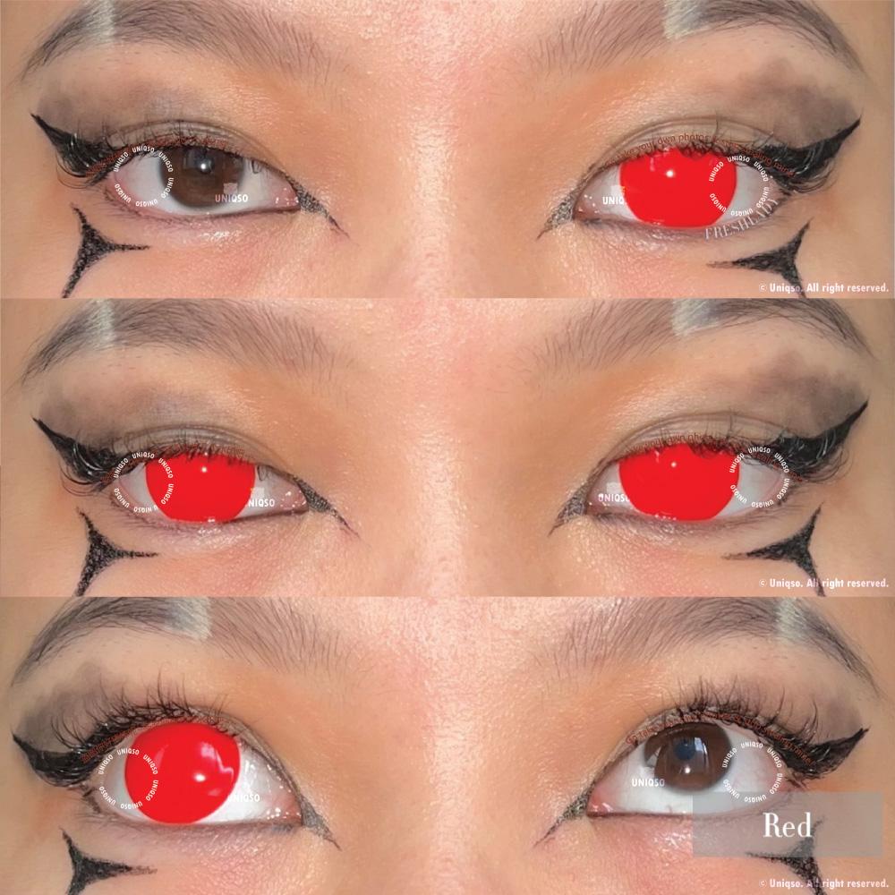 Sweety Crazy Blind Red (1 lens/pack)-Crazy Contacts-UNIQSO UK