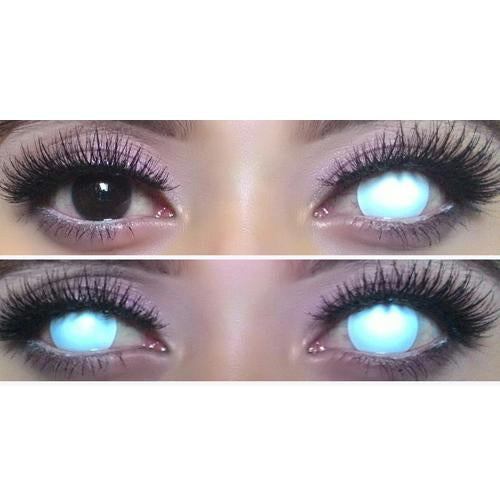 Sweety Crazy Blind White - Version II (1 lens/pack)-Crazy Contacts-UNIQSO UK