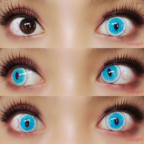 Sweety Crazy Cat Snowshoe (1 lens/pack)-Crazy Contacts-UNIQSO UK
