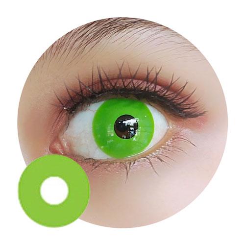Sweety Crazy Lime Green (1 lens/pack)-Crazy Contacts-UNIQSO UK