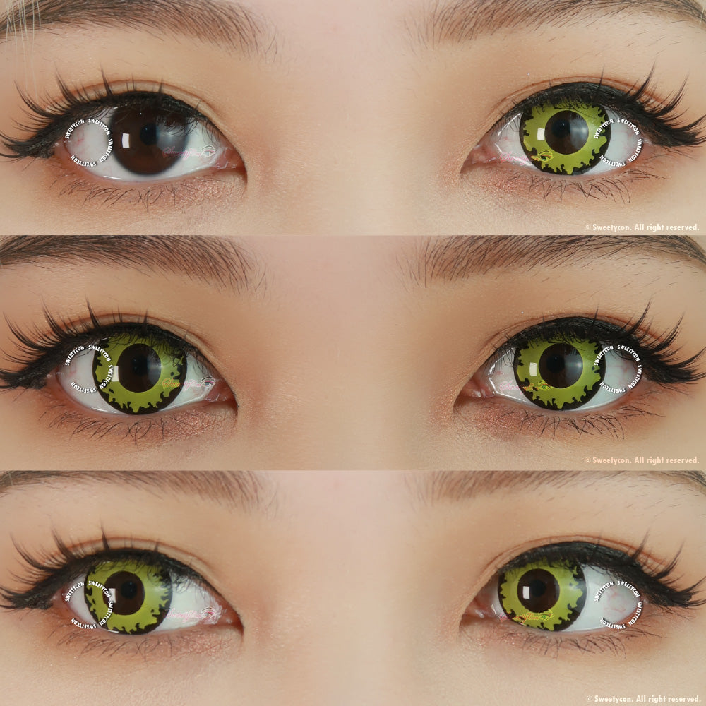 Sweety Crazy Lizard Fire (1 lens/pack)-Crazy Contacts-UNIQSO UK