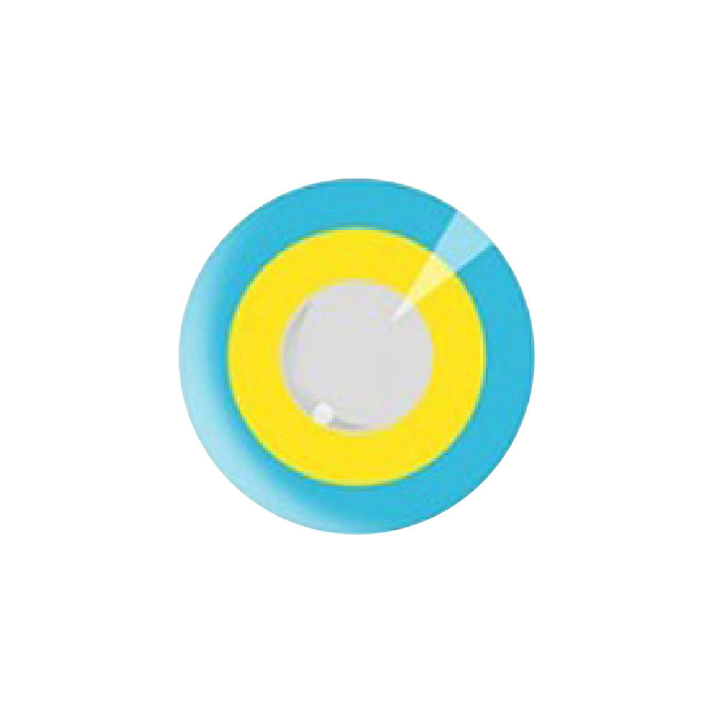 Sweety Crazy Matryoshka Blue Doll (1 lens/pack)-Crazy Contacts-UNIQSO UK