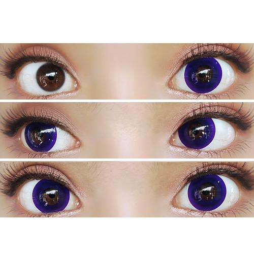 Sweety Crazy Pure Dark Violet (1 lens/pack)-Crazy Contacts-UNIQSO UK