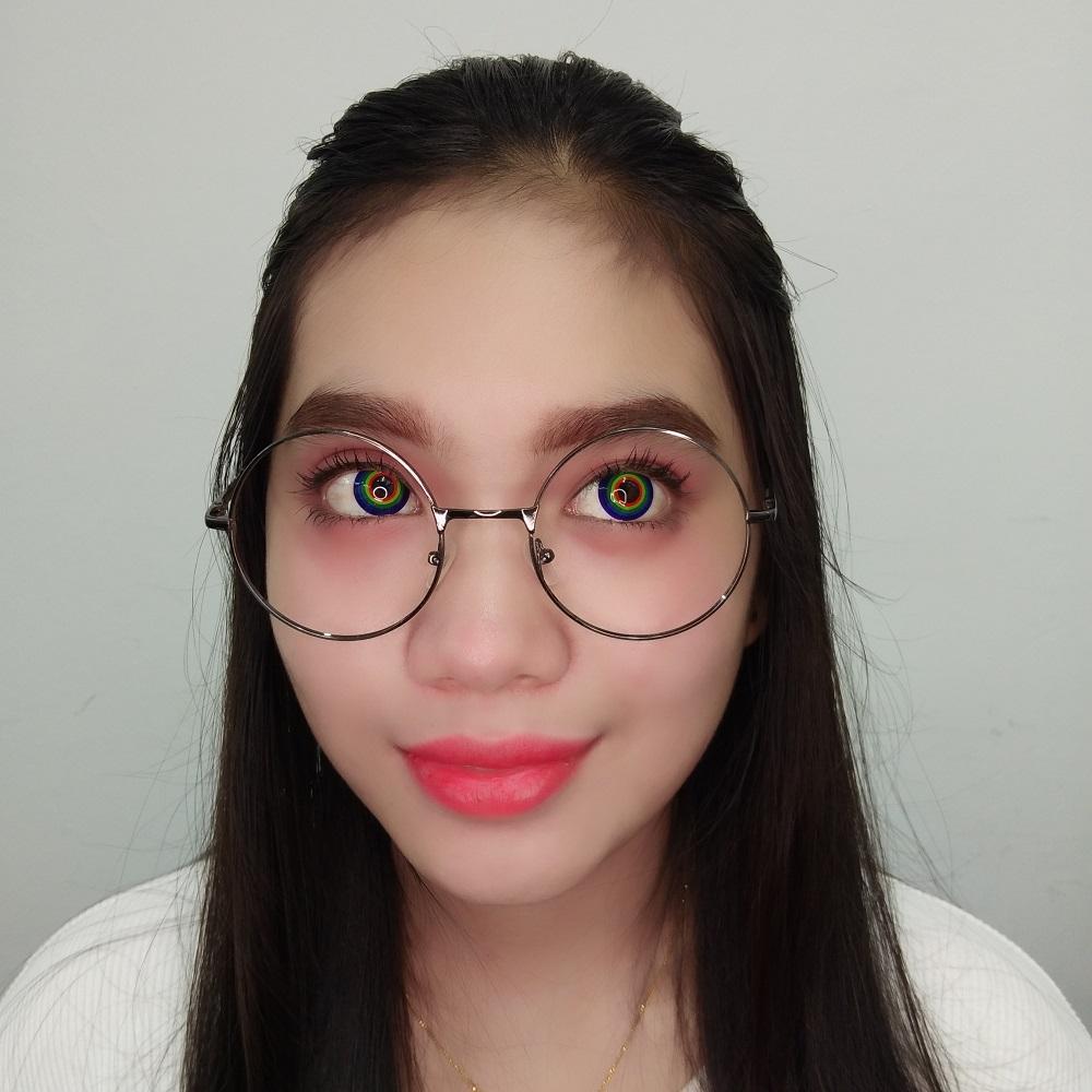 Sweety Crazy Rainbow (1 lens/pack)-Crazy Contacts-UNIQSO UK
