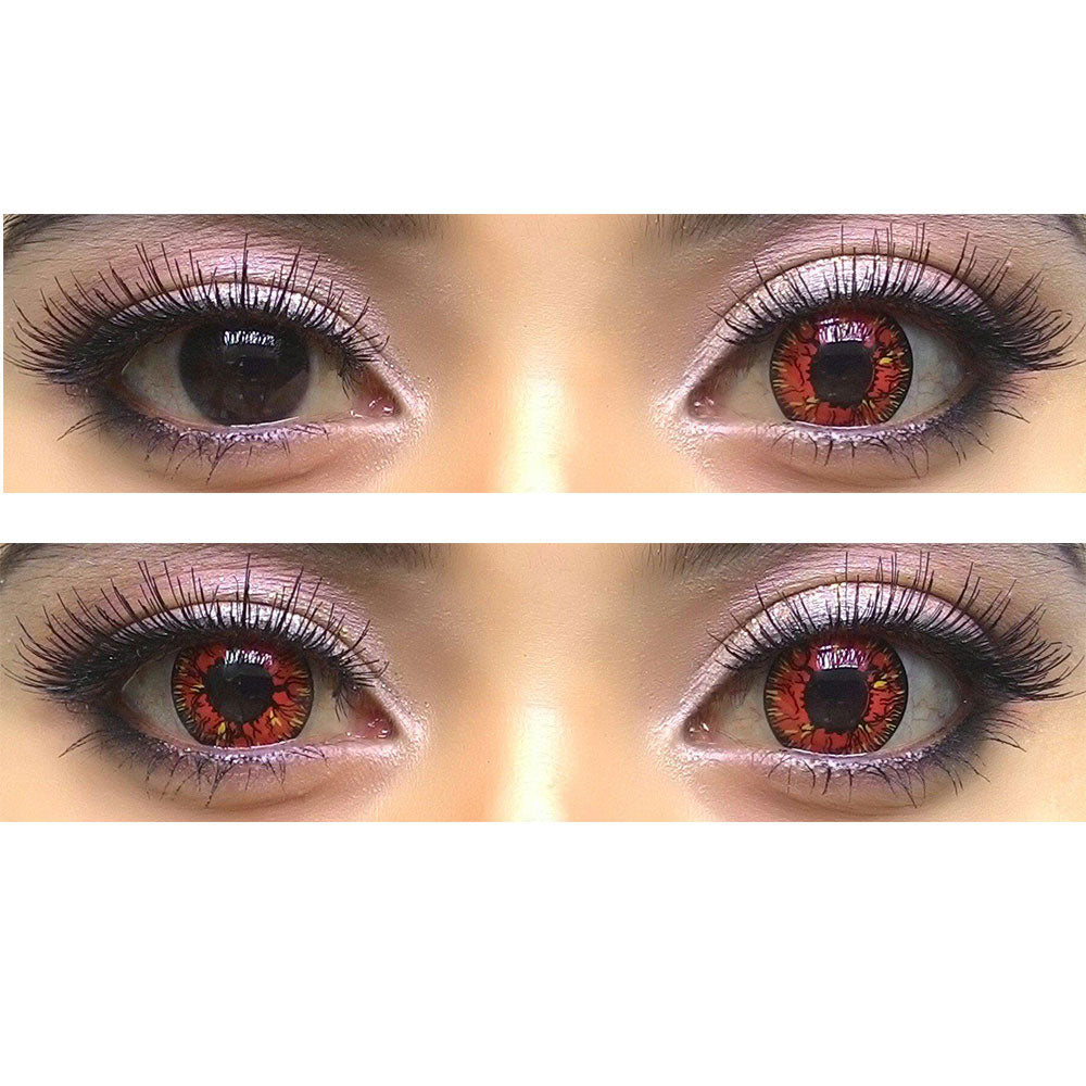 Sweety Crazy Red Blood Eyes (1 lens/pack)-Crazy Contacts-UNIQSO UK