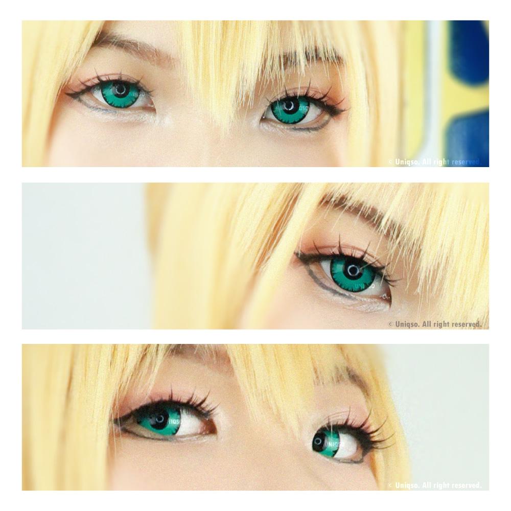 Sweety Crazy Vampire Green (1 lens/pack)-Crazy Contacts-UNIQSO UK