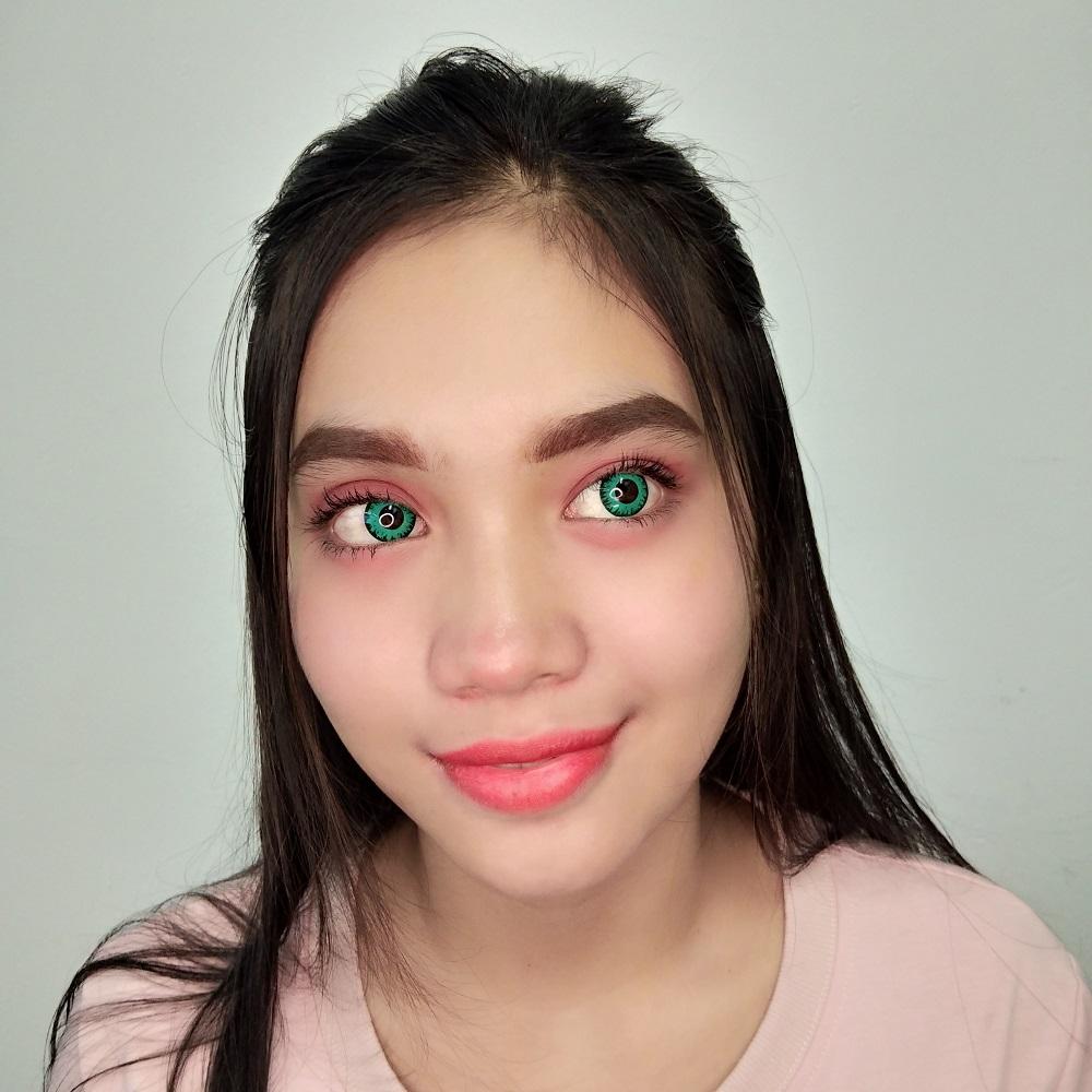 Sweety Crazy Vampire Green (1 lens/pack)-Crazy Contacts-UNIQSO UK
