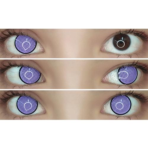 Sweety Crazy Violet Mesh Rim (1 lens/pack)-Crazy Contacts-UNIQSO UK