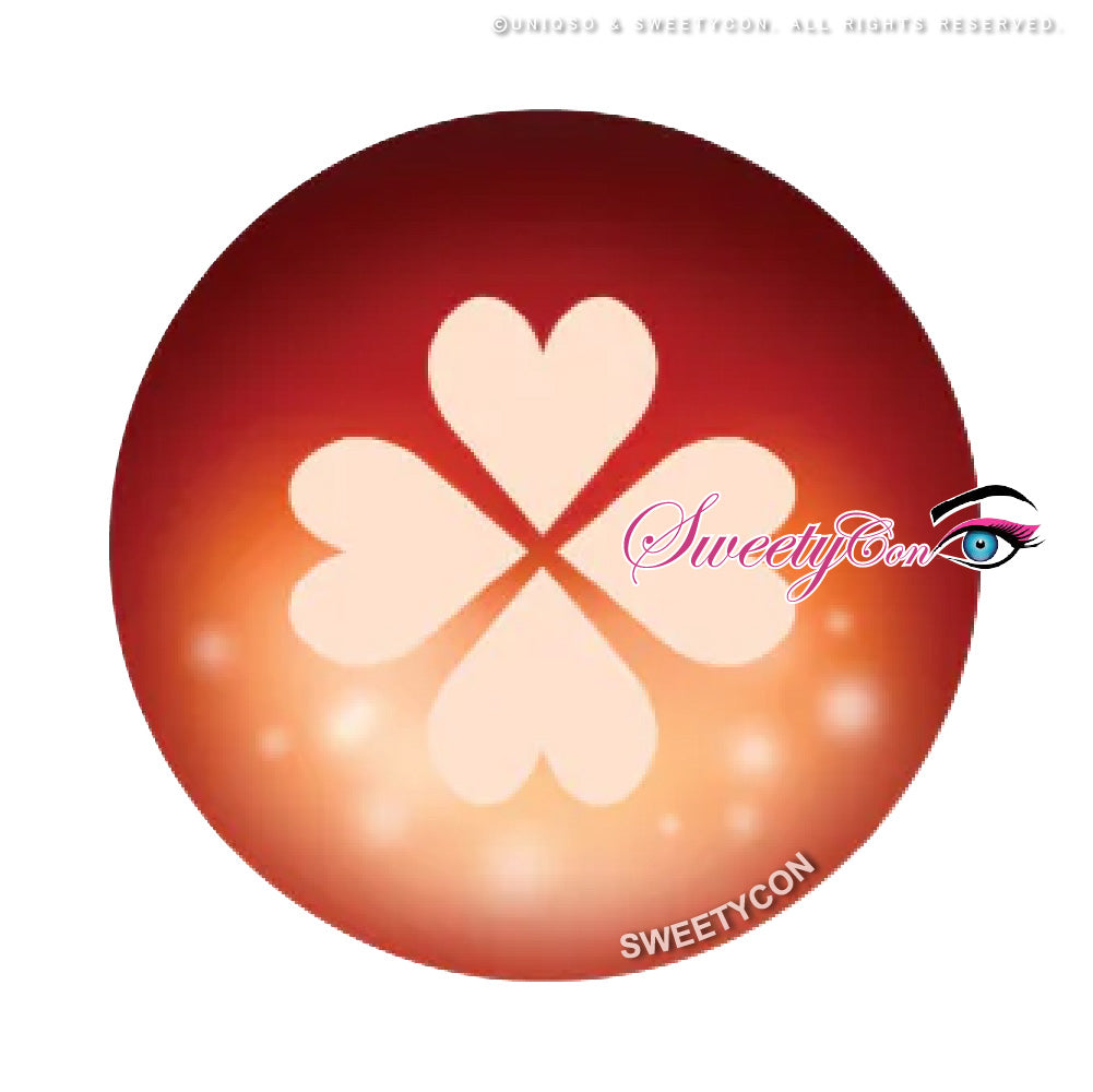 Sweety Genshin Impact Klee (Clover) (1 lens/pack)-Colored Contacts-UNIQSO UK