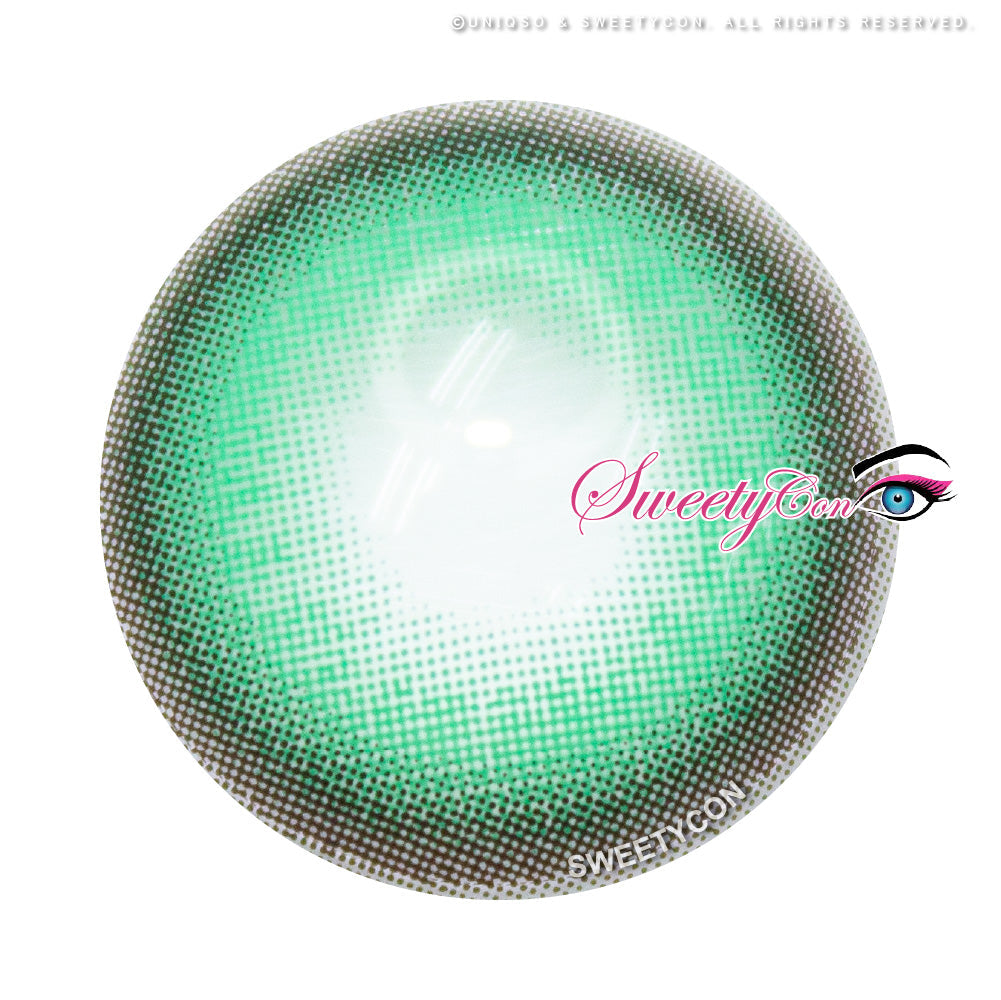 Sweety Milkshake Green (1 lens/pack)-Colored Contacts-UNIQSO UK