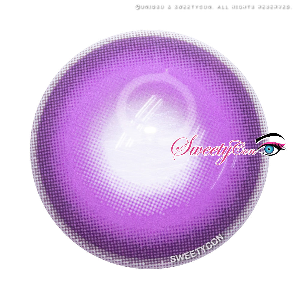 Sweety Milkshake Violet (1 lens/pack)-Colored Contacts-UNIQSO UK