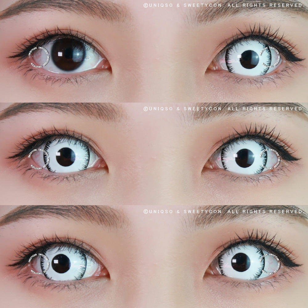 Sweety Mini Sclera Mystic White (1 lens/pack)-Mini Sclera Contacts-UNIQSO UK