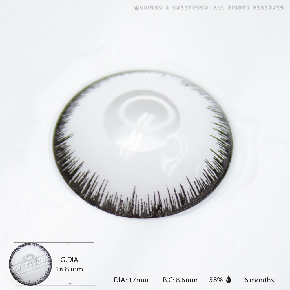 Sweety Mini Sclera Mystic White (1 lens/pack)-Mini Sclera Contacts-UNIQSO UK