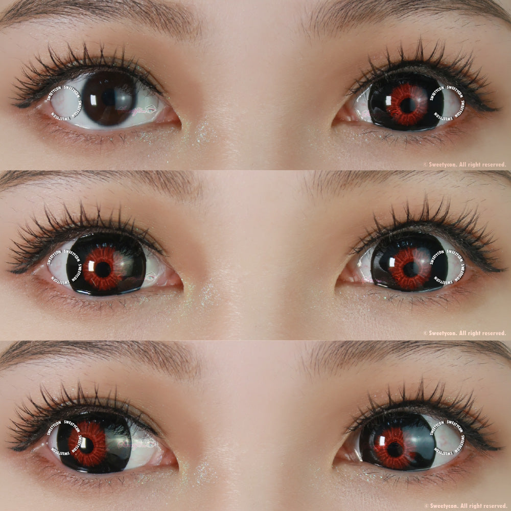 Sweety Mini Sclera Tokyo Ghoul 2 (1 lens/pack)-Mini Sclera Contacts-UNIQSO UK