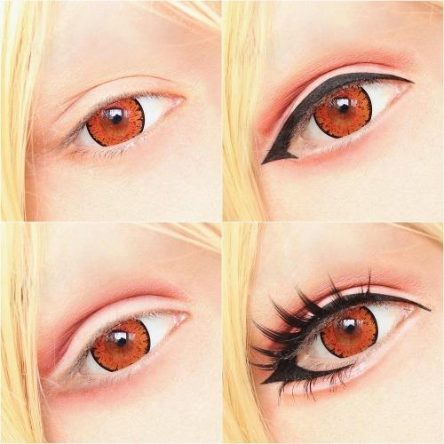 Sweety Queen Light Orange (1 lens/pack)-Colored Contacts-UNIQSO UK