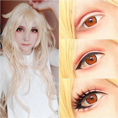 Sweety Queen Light Orange (1 lens/pack)-Colored Contacts-UNIQSO UK