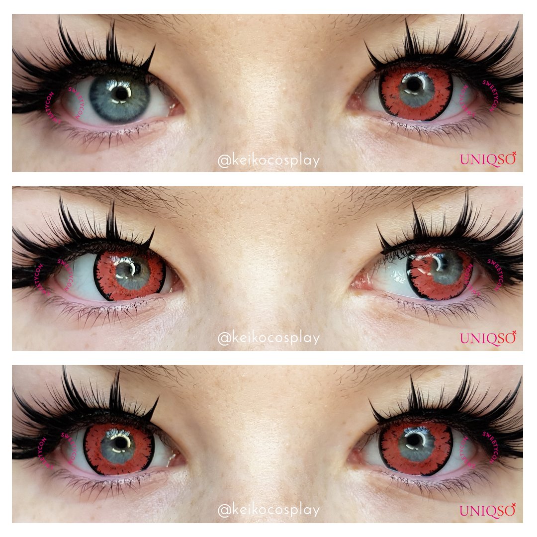 Sweety Queen Pink Violet (1 lens/pack)-Colored Contacts-UNIQSO UK