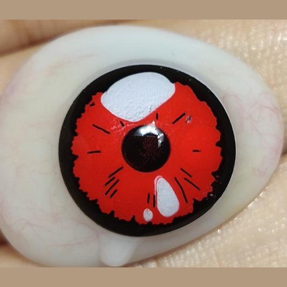 Sweety Real Anime Red (1 lens/pack)-Colored Contacts-UNIQSO UK