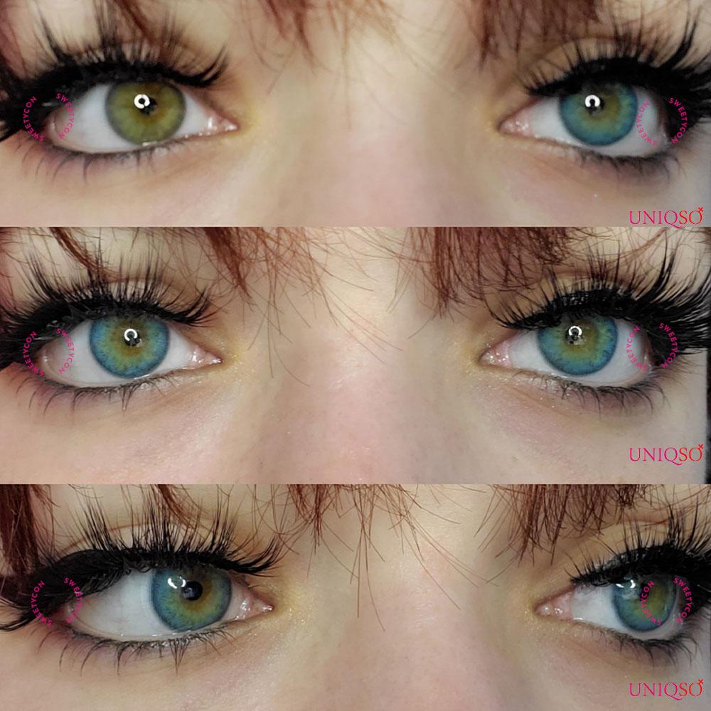 Sweety Russian Blue (1 lens/pack)-Colored Contacts-UNIQSO UK