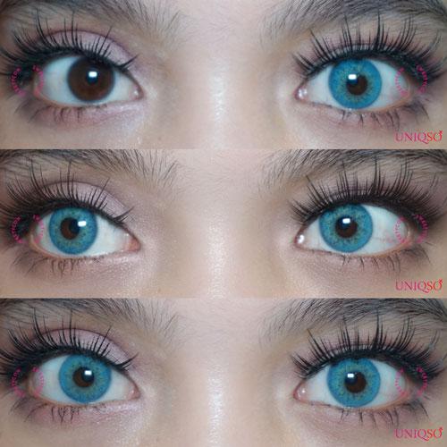 Sweety Russian Blue (1 lens/pack)-Colored Contacts-UNIQSO UK