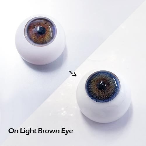 Sweety Russian Blue (1 lens/pack)-Colored Contacts-UNIQSO UK