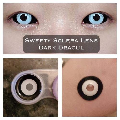 Sweety Sclera Contacts Dark Dracul (1 lens/pack)-Sclera Contacts-UNIQSO UK
