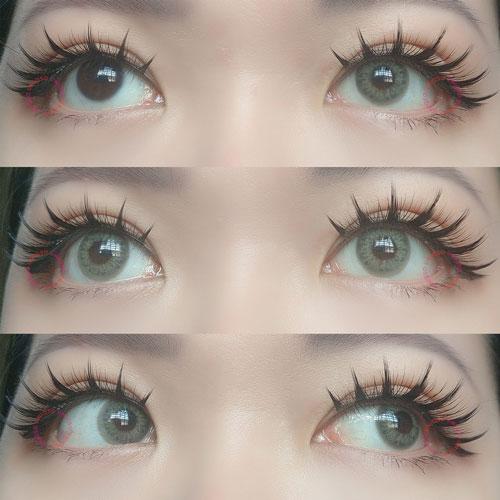 Sweety Taylor Green (1 lens/pack)-Colored Contacts-UNIQSO UK