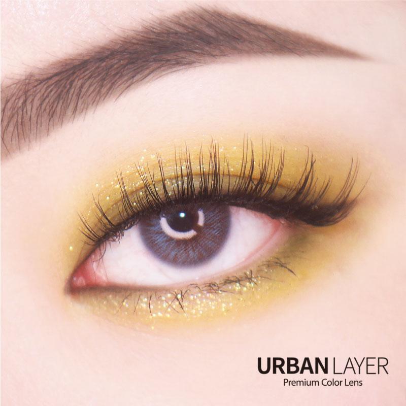 Urban Layer Aurora Blue (1 lens/pack)-Colored Contacts-UNIQSO UK