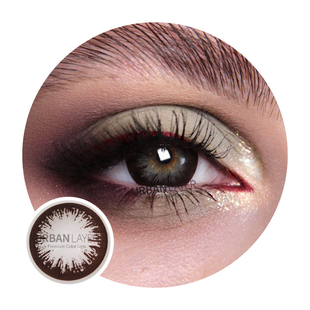 Urban Layer Dark Night Choco (1 lens/pack)-Colored Contacts-UNIQSO UK
