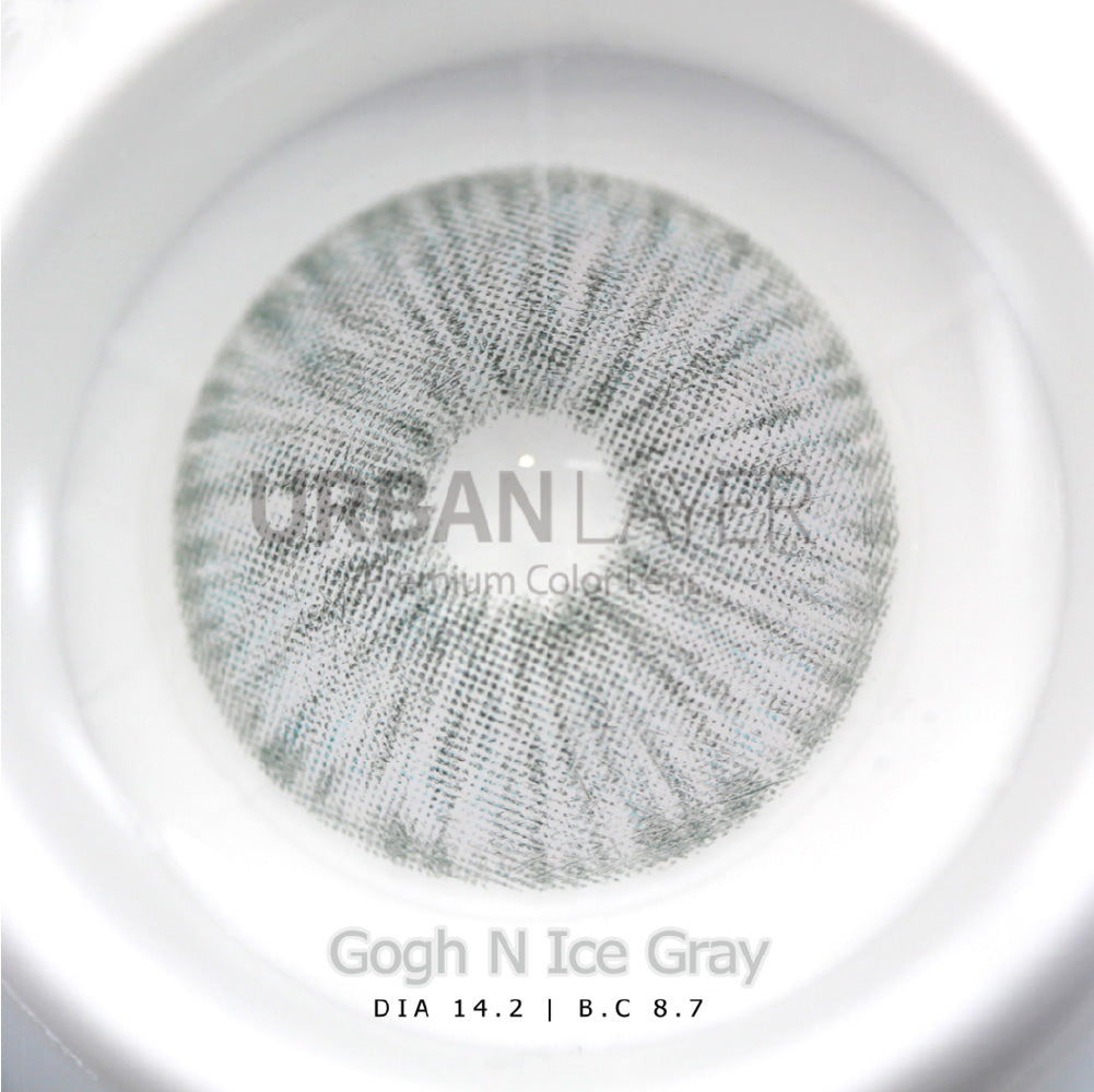 Urban Layer Gogh N Ice Gray (1 lens/pack)-Colored Contacts-UNIQSO UK