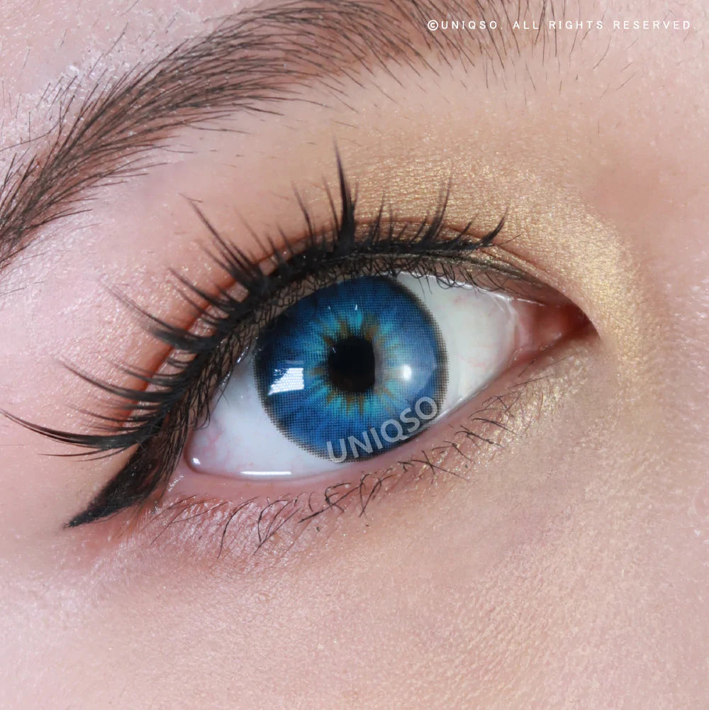 Urban Layer Jolie Blue (1 lens/pack)-Colored Contacts-UNIQSO UK