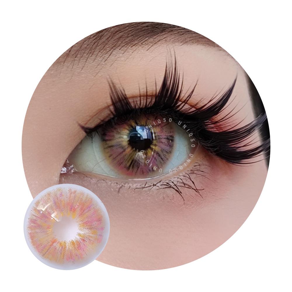 Urban Layer Monet Pink (1 lens/pack)-Colored Contacts-UNIQSO UK