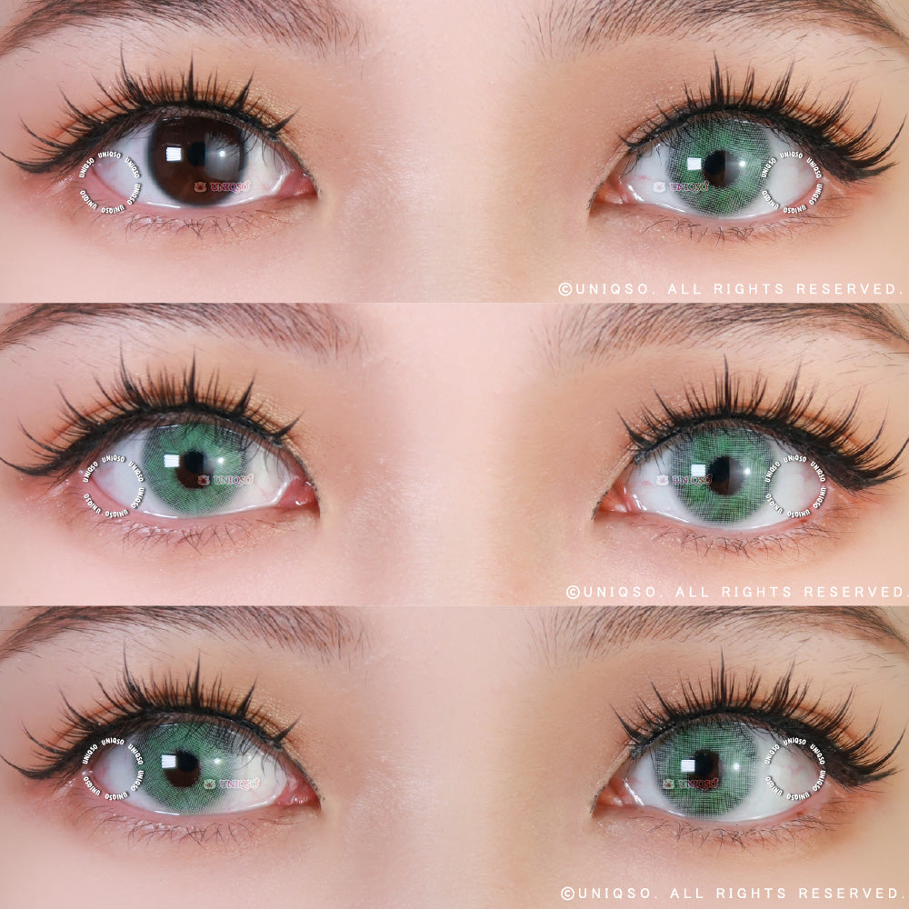 Urban Layer Yukon Green (1 lens/pack)-Colored Contacts-UNIQSO UK