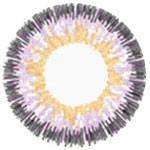 Western Eyes Hybrid Violet (1 lens/pack)-Colored Contacts-UNIQSO UK