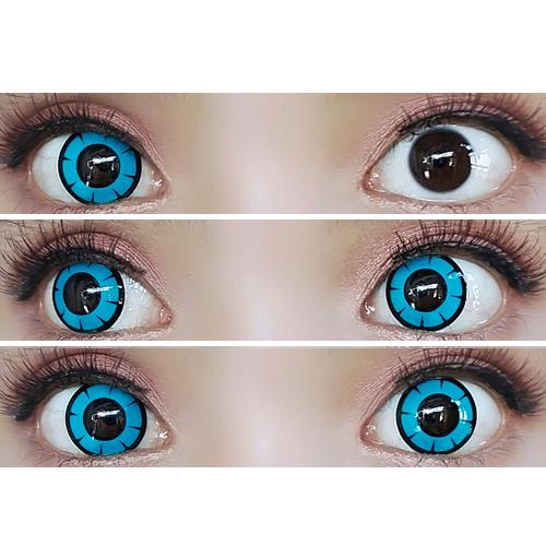 Western Eyes Twilight Blue (1 lens/pack)-Colored Contacts-UNIQSO UK