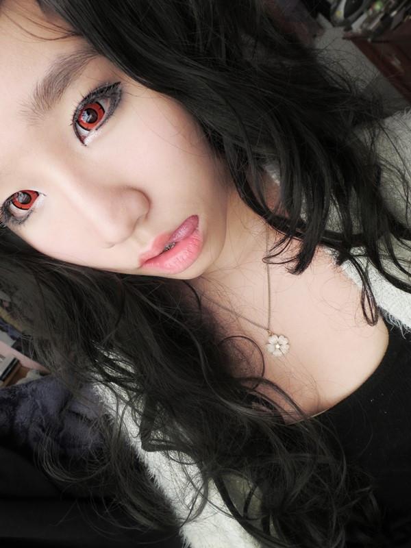 Western Eyes Twilight Red (1 lens/pack)-Colored Contacts-UNIQSO UK